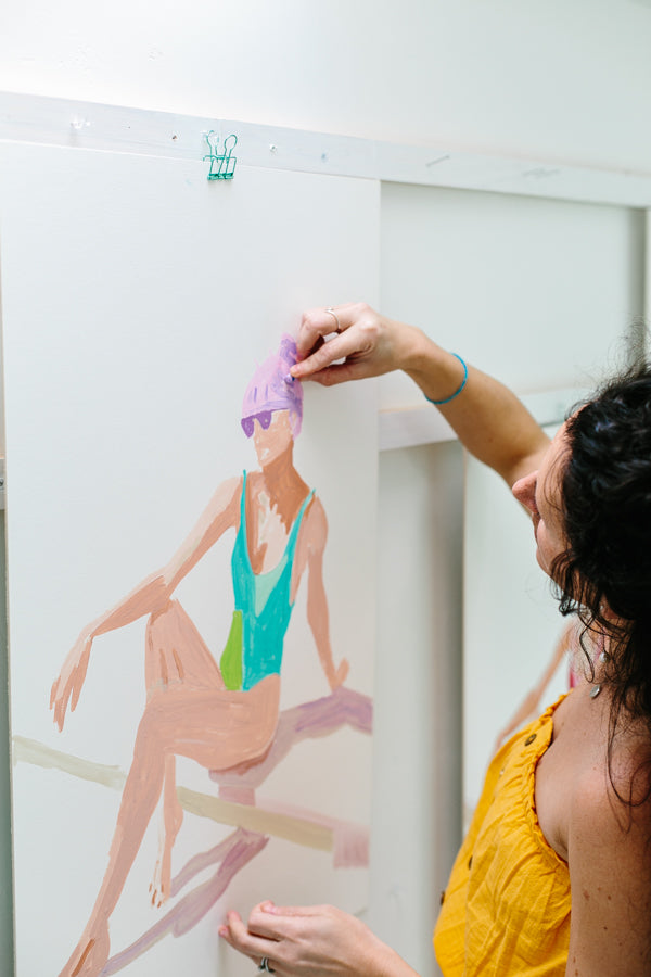 A peek inside my studio...