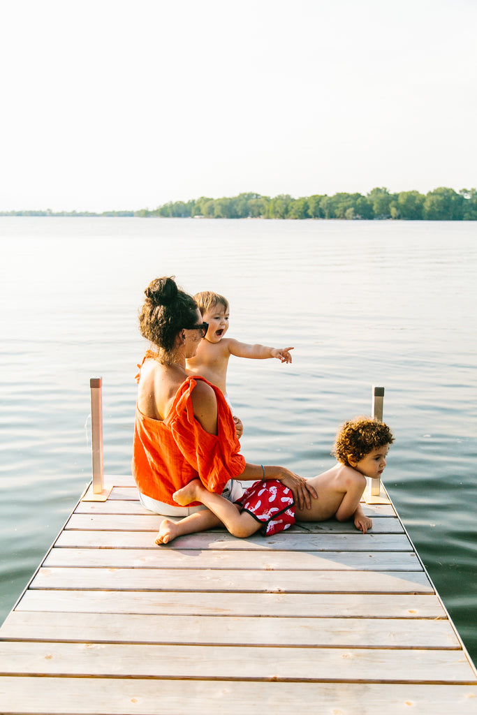 June: Sitting on the dock of the bay