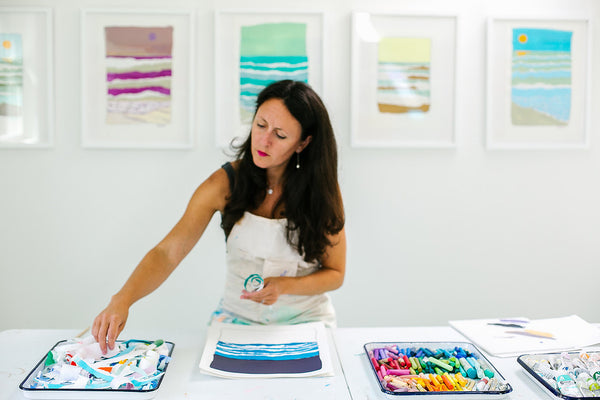 Paper Sea Collage Workshop