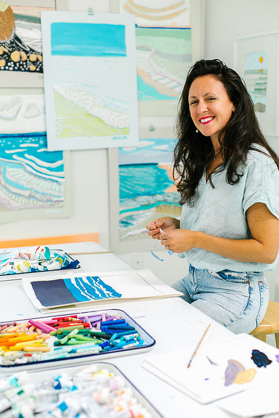 Paper Sea Collage Workshop