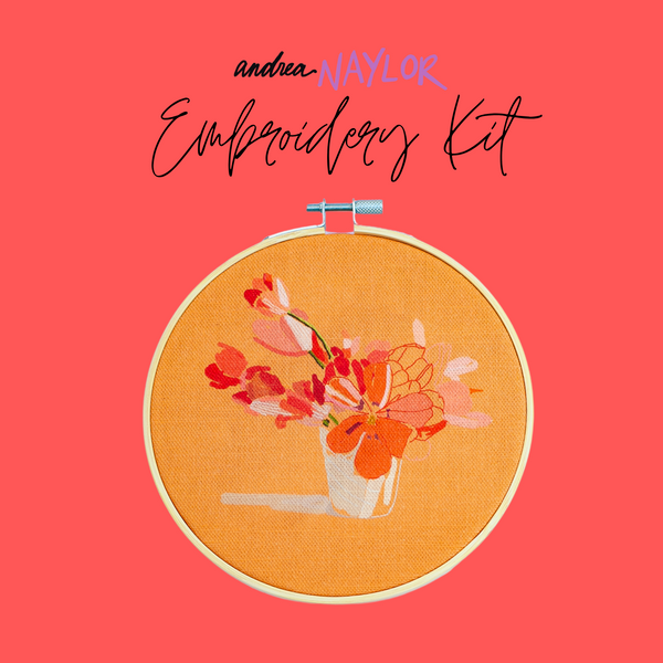 SOLD OUT || NEW Embroidery Kits- 4 to choose from