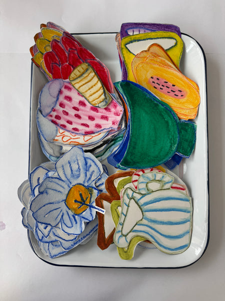 SOLD OUT: April 17, 6-8pm “Still Life Paper Collage” Workshop