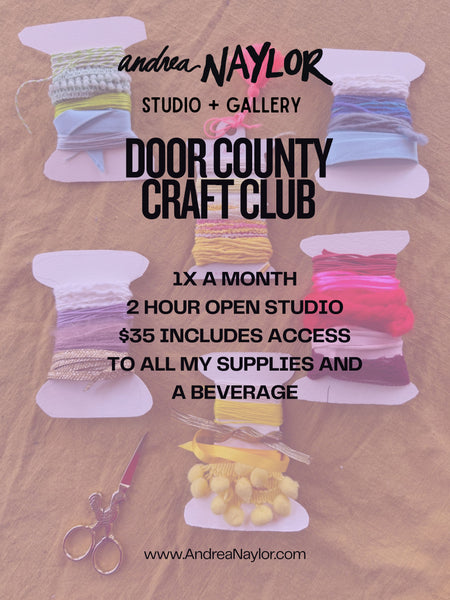 DOOR COUNTY CRAFT CLUB (Sept 10, 6-8pm)