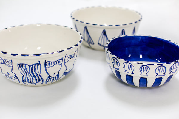 Umbrellas Bowl (Large)