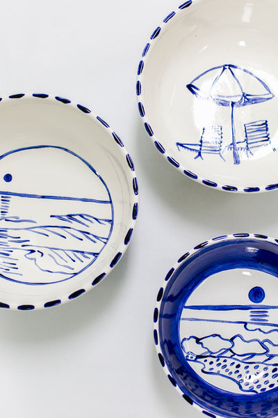 Umbrellas Bowl (Large)