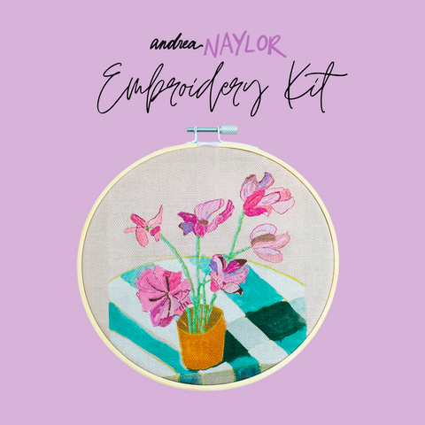 SOLD OUT || NEW Embroidery Kits- 4 to choose from