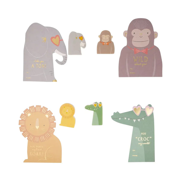 JUNGLE VALENTINE CARDS BY MY MIND'S EYE