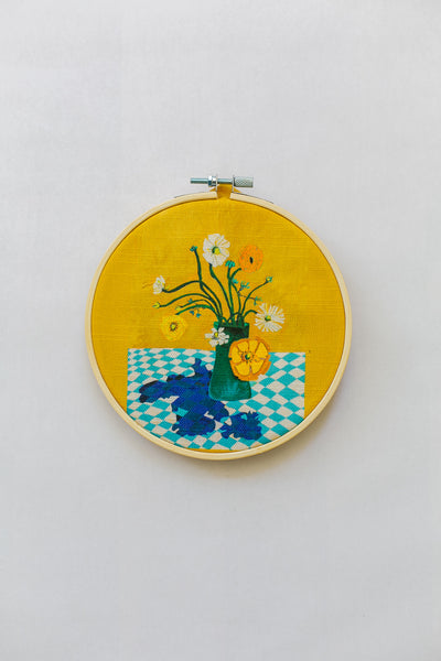 Ranunculus Embroidery Kit
