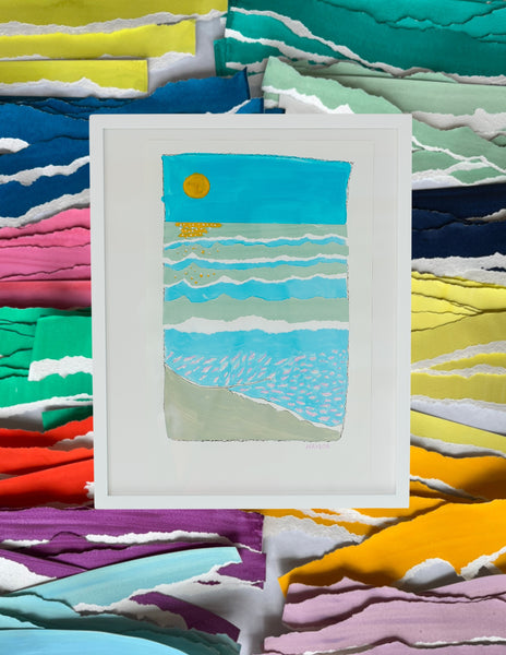 Paper Sea Collage Workshop