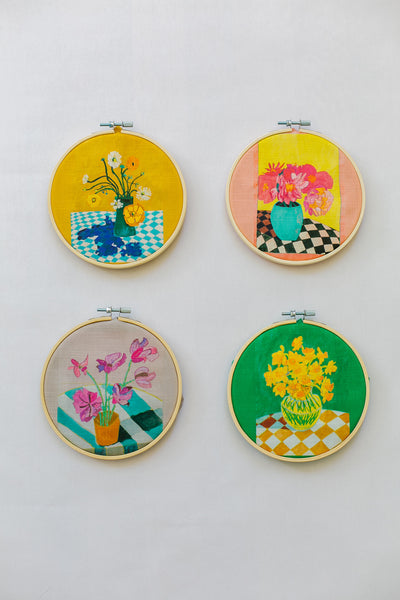 Ranunculus Embroidery Kit
