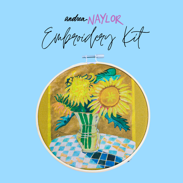 SOLD OUT || NEW Embroidery Kits- 4 to choose from