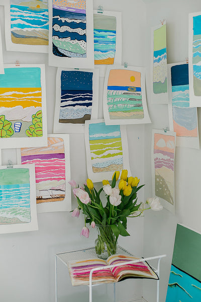 Paper Sea Collage Workshop