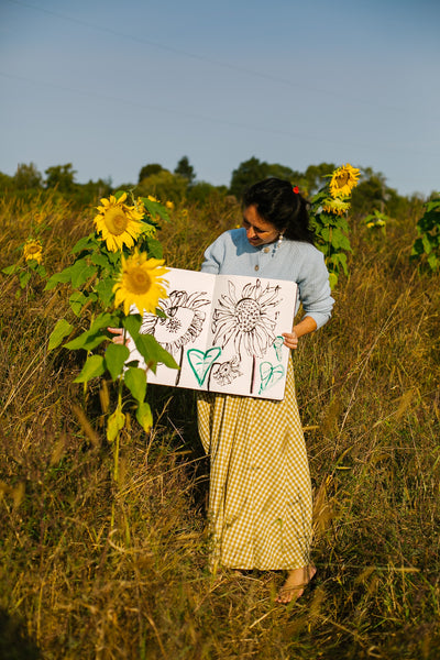 Painting Sunflowers Workshop