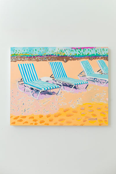 Four Beach Chairs