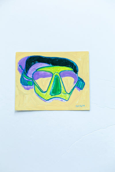 Green Scuba Mask