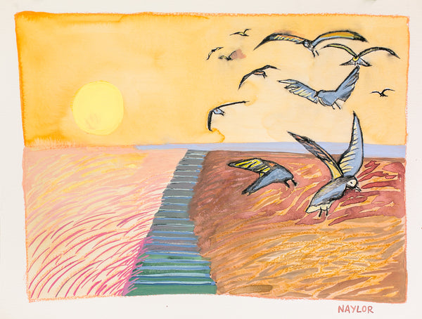 Shorebirds at Sunrise