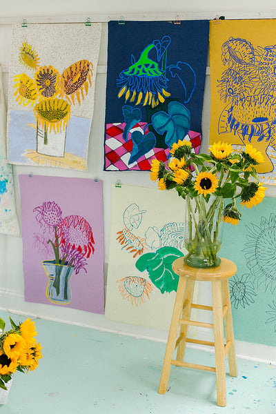 Painting Sunflowers Workshop