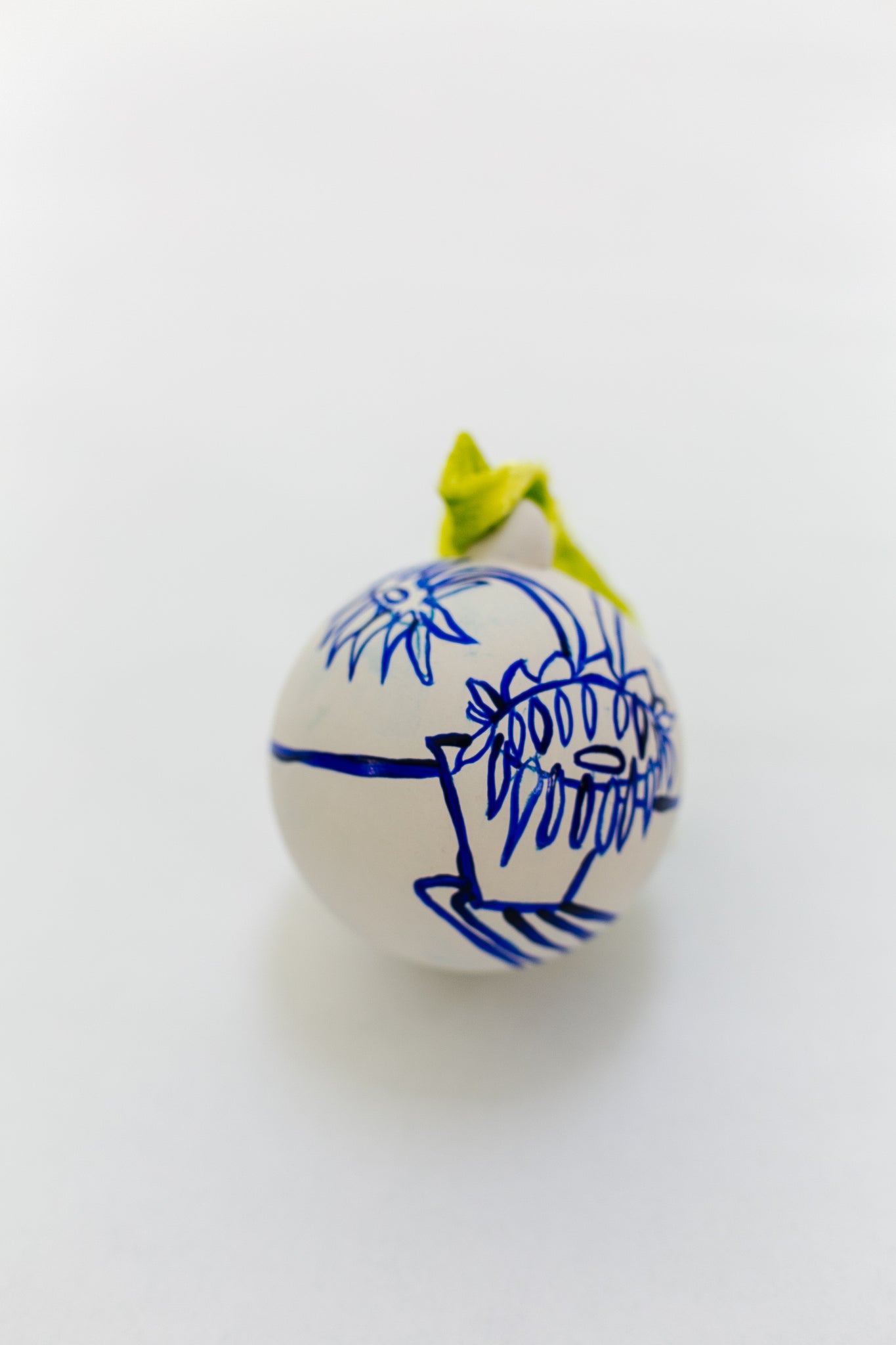 Sunflower Ornament: Striped Shadow