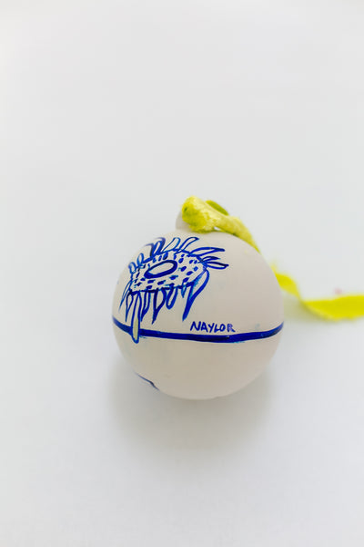 Sunflower Ornament: Striped Shadow