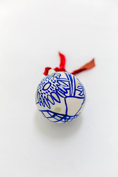 Sunflower Ornament: Sunshine in the window