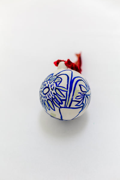 Sunflower Ornament: Sunshine in the window