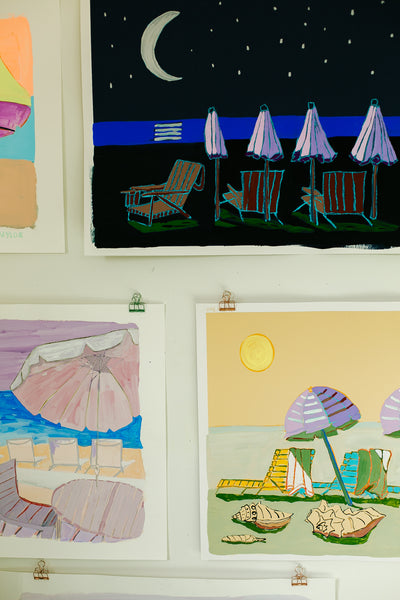 Midnight Rest Under the Stars