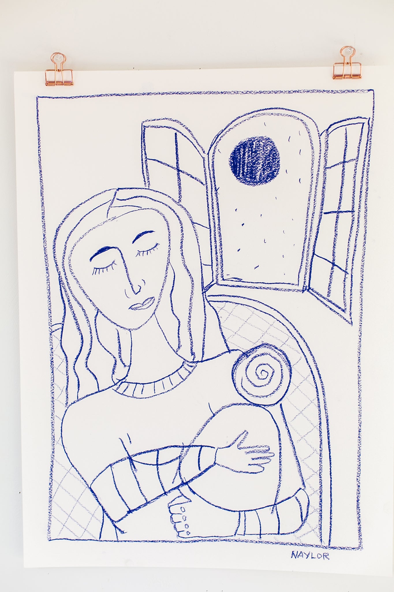 Nursing under a blue moon