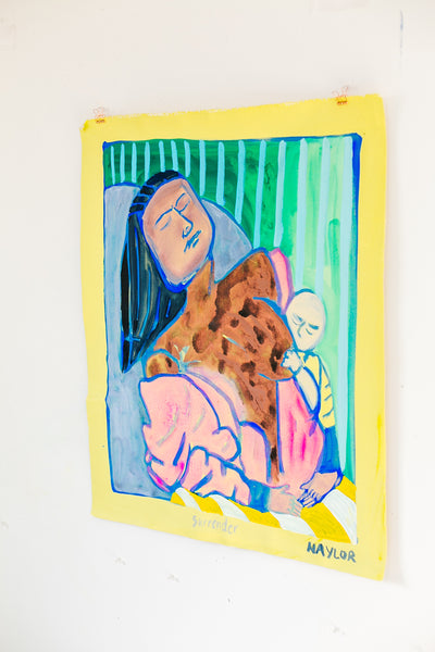 Woman nursing in Chair