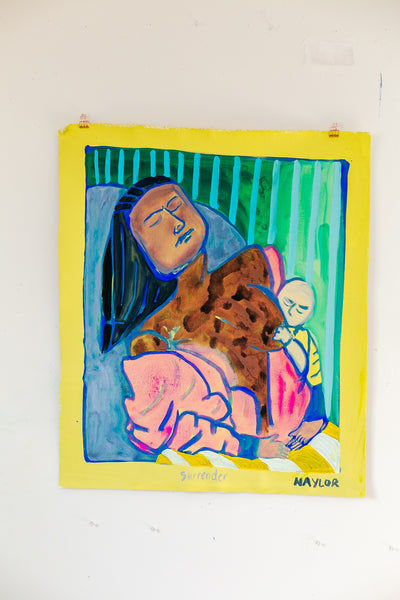 Woman nursing in Chair