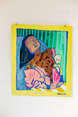 Woman nursing in Chair