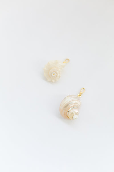Spiral Seashell Charm