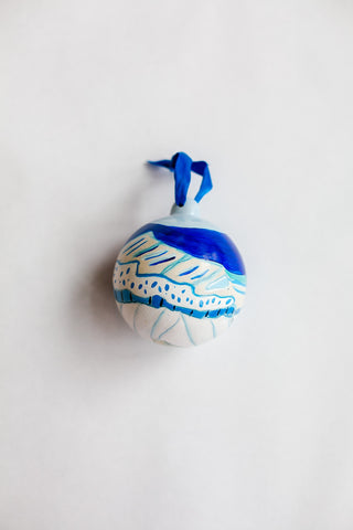Blue Beach II Ornament