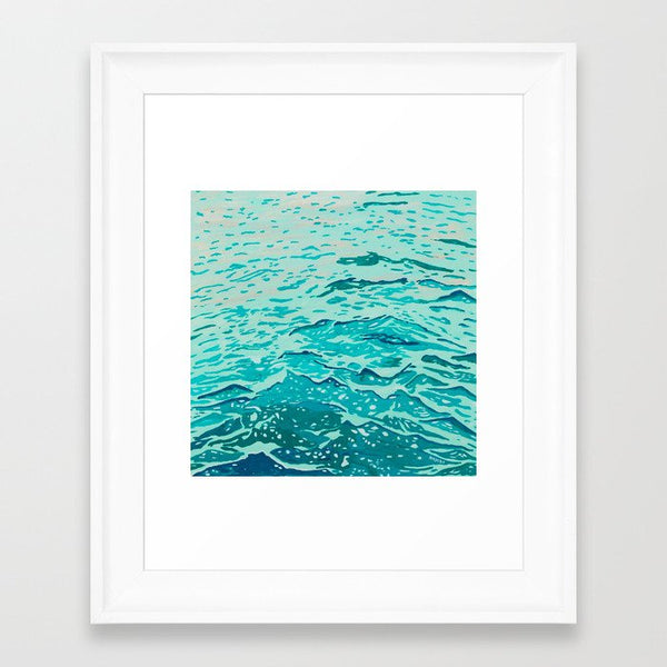 Emerald Waters Print
